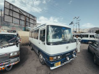 Local Bus im Norden von Pakistan, Transport
