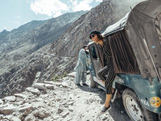 Jeep zu den Ferry Maedows Norden Pakistan