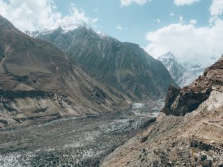 Galcier Hopar Valley Pakistan